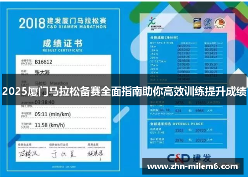 2025厦门马拉松备赛全面指南助你高效训练提升成绩