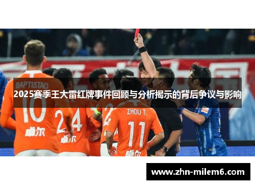 2025赛季王大雷红牌事件回顾与分析揭示的背后争议与影响